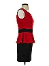 Reign On Color Block Red Cocktail Dress Size 3 - 4 - photo 4