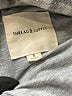 Thread & Supply 100% Polyester Plaid Gray Coat Size S - photo 3