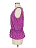 Ann Taylor 100% Polyester Pink Sleeveless Blouse Size M - photo 5