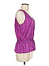 Ann Taylor 100% Polyester Pink Sleeveless Blouse Size M - photo 4