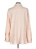 Calvin Klein 100% Polyester Pink Orange Long Sleeve Blouse Size L (estimated) - photo 2