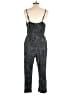 Old Navy 100% Cotton Animal Print Gray Jumpsuit Size L - photo 2