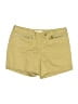 MICHAEL Michael Kors Solid Yellow Khaki Shorts Size 12 - photo 1