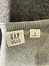 Gap 100% Cotton Color Block Gray Pullover Sweater Size S (kids) - photo 3