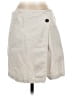 A.L.C. 100% Cotton Solid Ivory Casual Skirt Size 0 - photo 1