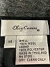 Oleg Cassini 100% Polyester Solid Black Formal Skirt Size 14 - photo 4