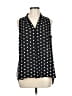 Vince Camuto 100% Polyester Polka Dots Black Sleeveless Blouse Size M - photo 1