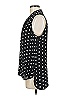 Vince Camuto 100% Polyester Polka Dots Black Sleeveless Blouse Size M - photo 5