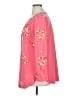 Fig and Flower Floral Pink Kimono Size 1X - photo 5