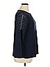 Nik and Nash Blue Long Sleeve Blouse Size XL - photo 4