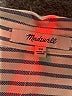 Madewell 100% Viscose Stripes Silver Short Sleeve Blouse Size XS - photo 8