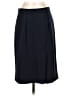 J.Crew 100% Polyester Solid Blue Formal Skirt Size 2 - photo 1