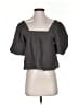 Sancia 100% Rayon Gray 3/4 Sleeve Blouse Size XS - photo 1