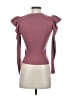 Splendid Pink Long Sleeve Top Size S - photo 2