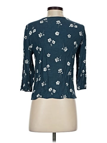 Blue Rain 3/4 Sleeve Blouse (view 2)