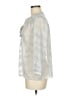 Collective Concepts 100% Polyester Silver Green 3/4 Sleeve Blouse Size M - photo 5