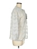 Collective Concepts 100% Polyester Silver Green 3/4 Sleeve Blouse Size M - photo 4