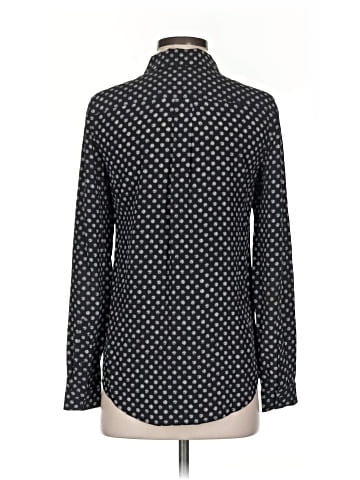 Fossil Long Sleeve Silk Top (view 2)
