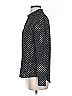 Fossil 100% Silk Polka Dots Black Long Sleeve Silk Top Size XS - photo 5