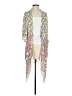 Blue Rain 100% Rayon Ivory Kimono Size S - photo 1