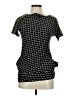 Armani Exchange Black Short Sleeve Blouse Size 9 (petite) - photo 1