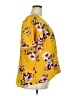 Charming Charlie Yellow Short Sleeve Blouse Size 2X - photo 4