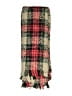 Walmart 100% Polyester Plaid Red Tan Scarf One size - photo 2