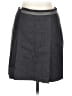 GUNEX Solid Gray Casual Skirt Size 10 - photo 1