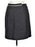 GUNEX Solid Gray Casual Skirt Size 10 - photo 2