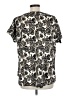 Lane Bryant Silver Short Sleeve Blouse Size 14 - 16 Plus - photo 2