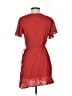 Miami 100% Rayon Red Short Sleeve Top Size S - photo 2