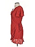 Miami 100% Rayon Red Short Sleeve Top Size S - photo 5