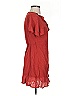 Miami 100% Rayon Red Short Sleeve Top Size S - photo 4
