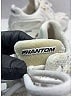 Balenciaga White Mesh Phantom Low Top Sneakers Size 10 - photo 11