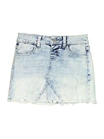 Justice Denim Skirt (view 1)