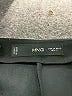 MNG Solid Black Casual Skirt Size 2 - photo 4