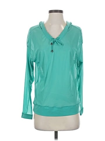Cozy Orange Long Sleeve Blouse (view 1)