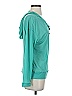 Cozy Orange Teal Long Sleeve Blouse Size S - photo 4