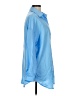 Shein 100% Polyester Blue Long Sleeve Blouse Size M - photo 4