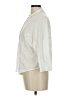 Only Ivory 3/4 Sleeve Button-Down Shirt Size M - photo 5