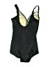 Maxine Paisley Black One Piece Swimsuit Size 10 - photo 2