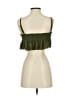 Papermoon 100% Polyester Green Sleeveless Blouse Size S - photo 2