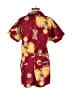 Free People 100% Cotton Tropical Red Romper Size XS - photo 2