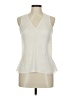 Express 100% Polyester Ivory Sleeveless Blouse Size M - photo 1