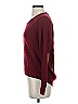 Sessun Solid Burgundy Pullover Sweater Size XS - photo 5