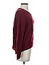 Sessun Solid Burgundy Pullover Sweater Size XS - photo 4