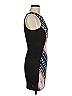 Bailey Blue Graphic Black Cocktail Dress Size S - photo 4