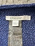 Chico's 100% Polyester Polka Dots Blue Jacket Size XS (00) - photo 3