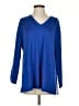 Poles x MAISON MONTAGUT 100% Polymide Blue Pullover Sweater Size S - photo 1