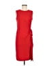 Ellen Tracy Solid Red Cocktail Dress Size 6 - photo 1